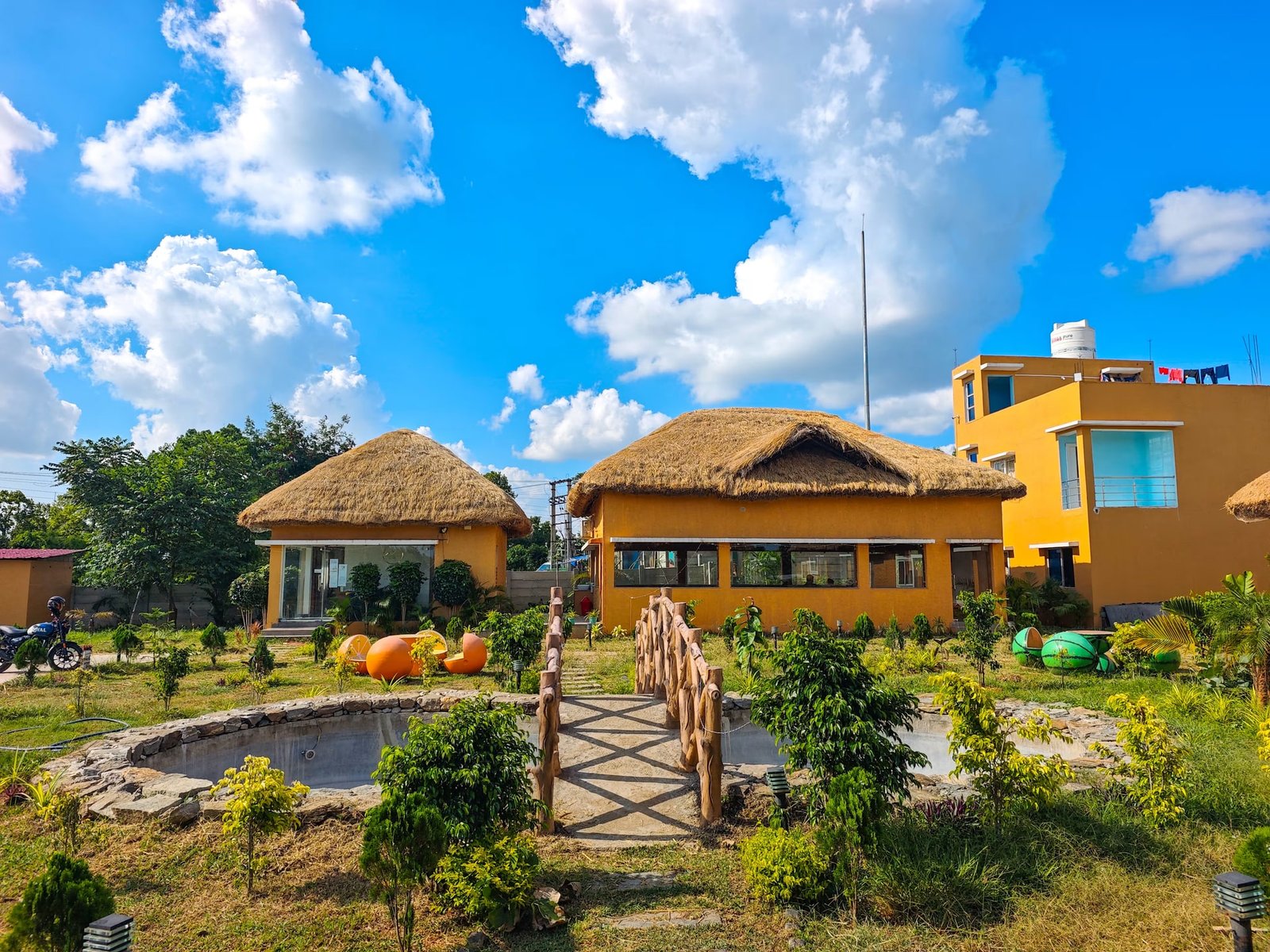 The Divine Oasis โ Forest resort atop Ajodhya Hill in Purulia with premium mud cottages and luxury suites